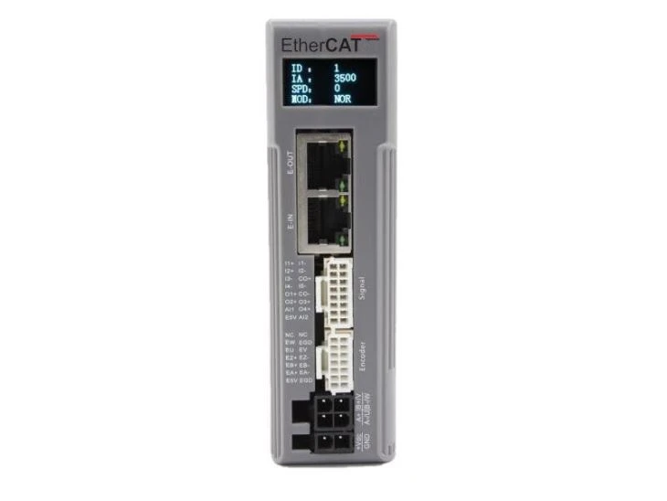 EtherCAT driver with display